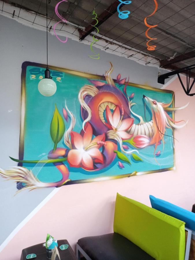 The Mural Hostel Bogotá Exteriér fotografie