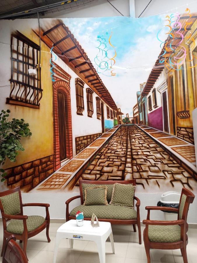 The Mural Hostel Bogotá Exteriér fotografie