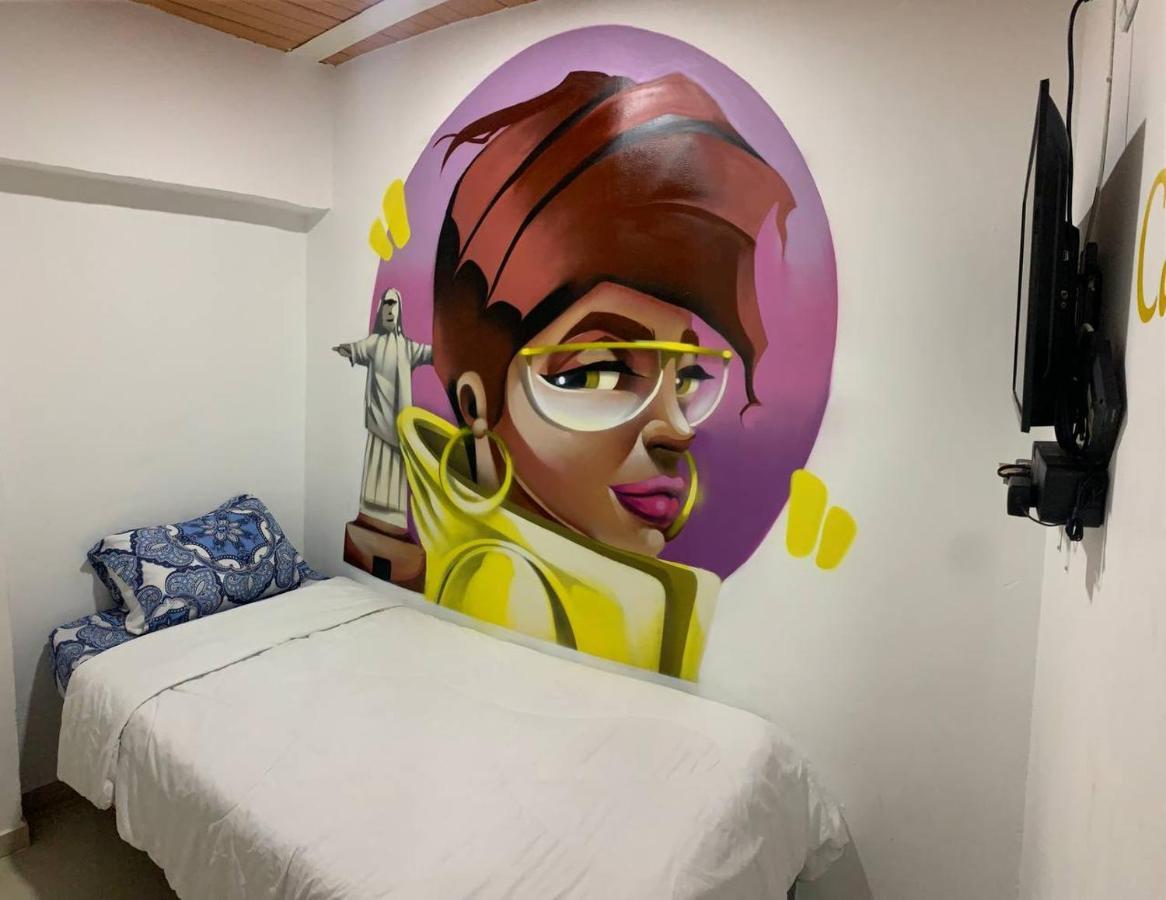 The Mural Hostel Bogotá Exteriér fotografie